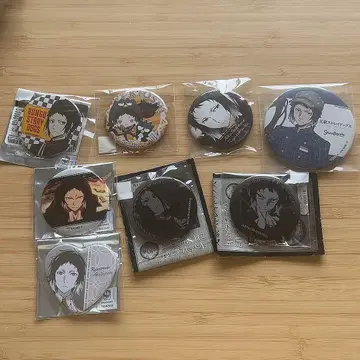 분노의 문장 콜라보 아쿠타가와 류노스케 캔뱃지 세트