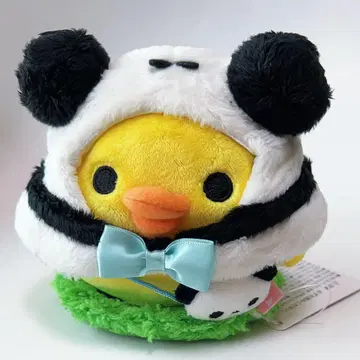 레어 키이로이토리 팬더 봉제 인형