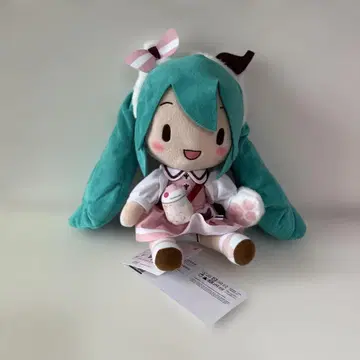 하츠네 미쿠 후와푸치 외출 시리즈 봉제 인형 약 30cm