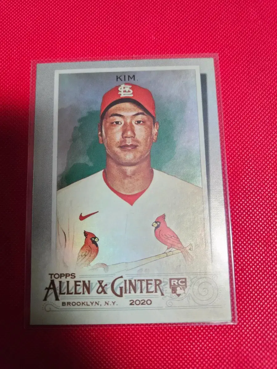 김광현 2022 Topps A&G 실버 포트레이트 루키 카드