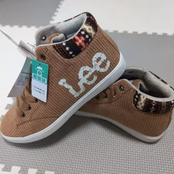 Lee 브라운 하이컷 스니커즈