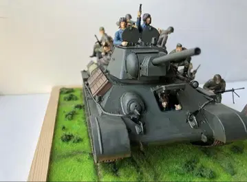 소련군 T-34/76 1/35 타미야 피규어 14개 포함