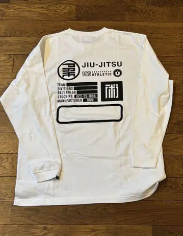 100athletic 롱 슬리브 셔츠 BJJ GI PATCH