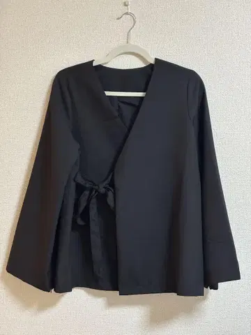 JUNOAH 카슈쿨 노카라 자켓 S 블랙
