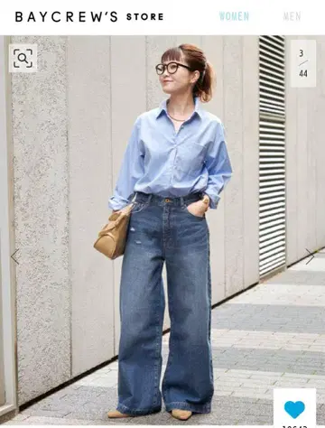 Spick and Span 5 1/2 BAGGY DENIM 26 사이즈