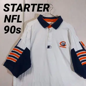 [구제 의류] 스타터 피케 셔츠 NFL 시카고 베어스 90년대 빅 실루엣