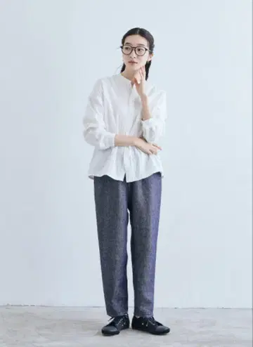 린넨 데님 팬츠 나카가와 마사시치 상점