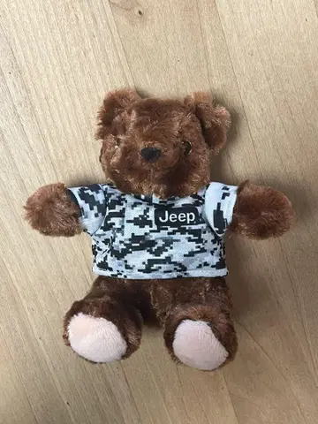 Jeep 카모 패턴 봉제 인형