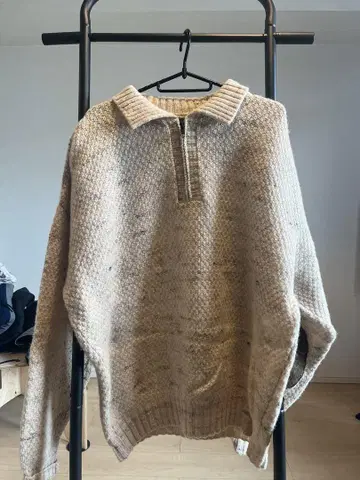 90s Pendleton 베이지 울 스웨터 XL