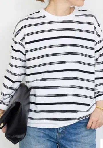 Deuxieme classe Thrilling Stripe 티셔츠