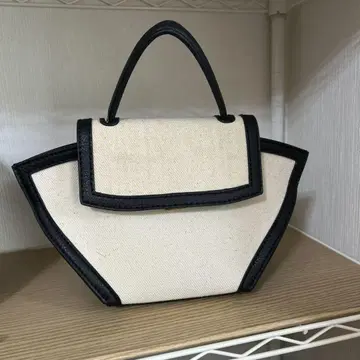 찰스앤키스 캔버스 백 블랙