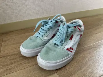 Vans 스카이블루 스웨이드 스니커즈 24cm