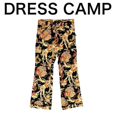 #159 DRESS CAMP 드레스 캠프 불사조 부츠 컷 골드 버튼