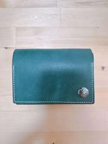 moto 가죽 컴팩트 지갑 W10R 블루