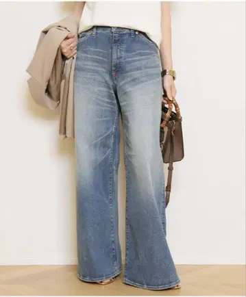 MUSE de Deuxieme Classe SURT 배기 데님