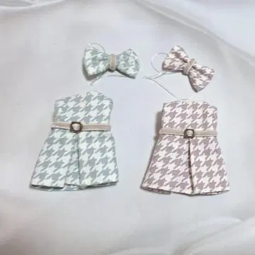 오비츠 11 딜러 제작 원피스 리본 세트