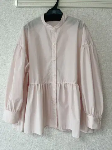 페플럼 블라우스