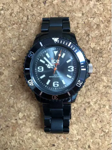 ICE WATCH 아이스 워치 블랙 아날로그 손목시계