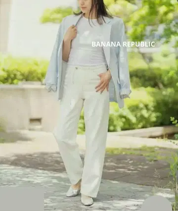 BANANA REPUBLIC 바나리파 새상품! 2024SS 화이트 데님