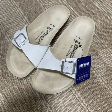 BIRKENSTOCK 화이트 MADRID 마드리드 빌코플로우 37