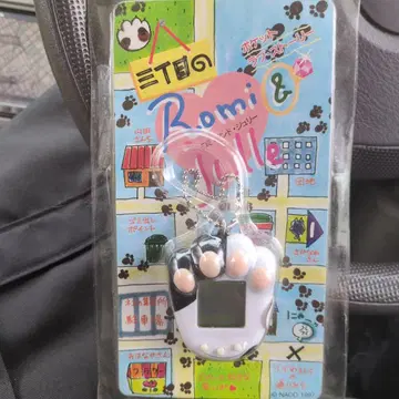 Romi & Julie 고양이 발자국 디자인 완구 1997년 제작