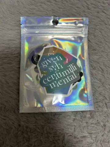 Given Zepp 투어 바다로 스티커 플레이크 씰