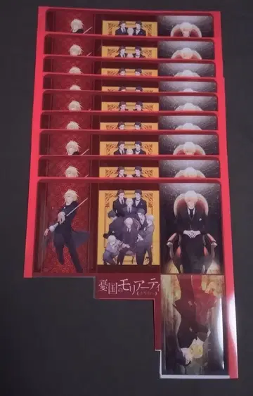 점프 스퀘어 클리어 책갈피 우국 모리아티