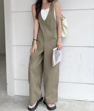ABITOKYO 카키 살로펫 S 사이즈
