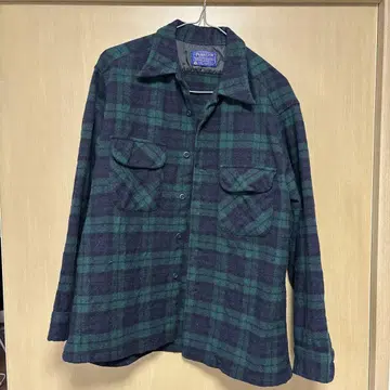 Pendleton 100% 버진 울 플란넬 셔츠 L 사이즈