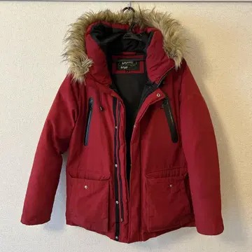 Schott 다운 자켓 빨간색 S