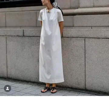새상품급 deres 드레스 relaxs dress 릴랙스 드레스 화이트