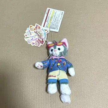 디즈니 젤라토니 썸머 봉제 인형 배지 키링