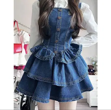 데님 원피스
