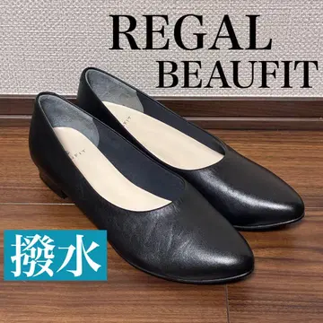 REGAL BEAUFIT 가죽 펌프스 발수 천연 가죽 블랙 검정 23.5