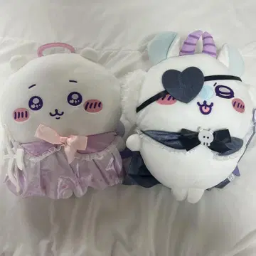 텐시토 악마 치이카와 모몽가 BIG 봉제 인형 세트