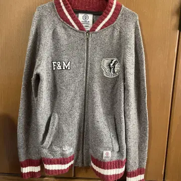 FRANKLIN&MARSHALL F&M 가디건 블루종