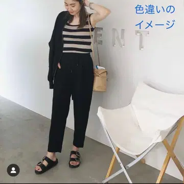uncrave 워셔블 더블 크로스 팬츠 네이비 2 이지케어