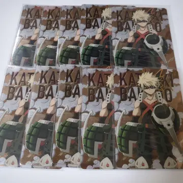 히로아카 메타카 메탈 카드 컬렉션 5 바쿠고 카츠키 10장