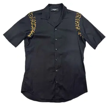 DSQUARED2 볼링 셔츠 레오파드 48