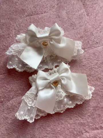 Angelic Pretty 소매 커프스 화이트