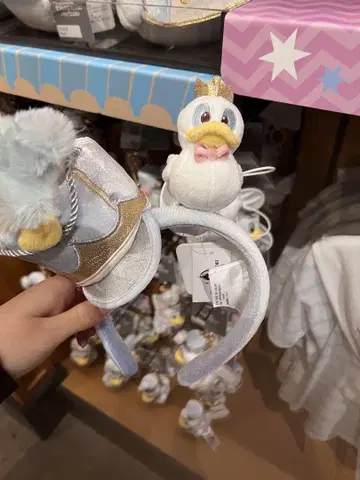 상하이 디즈니 도널드 덕 생일 기념 머리띠
