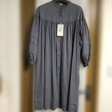 택 포함 새상품 개더 원피스 M~L