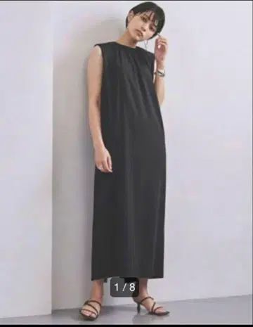 유나이티드 애로우즈 원피스 블랙