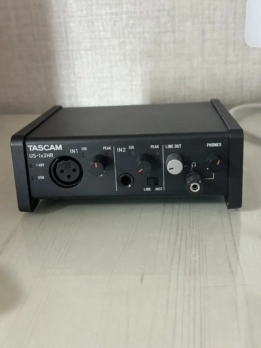 TASCAM US-1x2HR 오디오 인터페이스