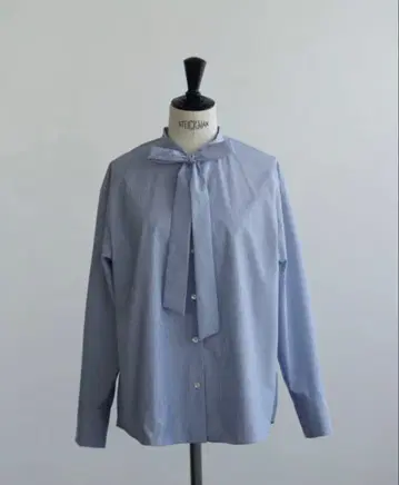 OHGA BOWTIE BLOUSE 보타이 블라우스 스트라이프