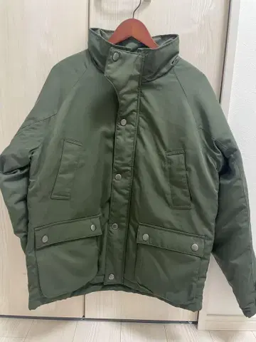 미사용 JOHNBULL 올리브 그린 다운 자켓