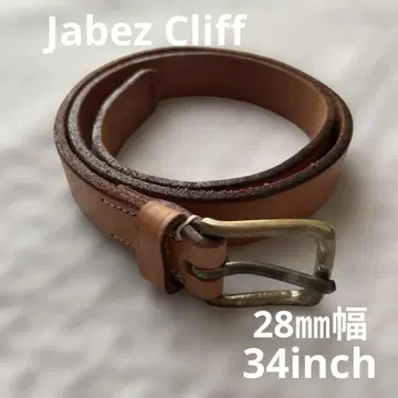 JABEZ CLIFF 자베즈 클리프 28mm 폭 가죽 벨트