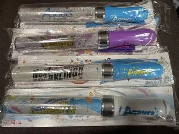 Aquors 러브 라이브 응원봉 4종 세트