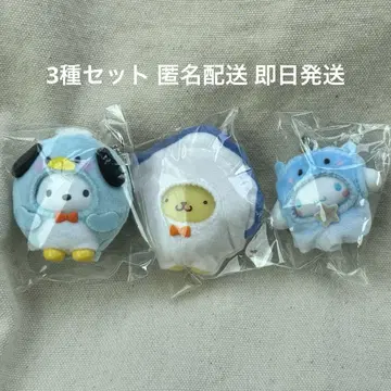 산리오 치비토모 미즈노이키모노 시나몬 폼폼푸딩 포차코