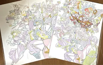 ufotable 다이닝 귀멸의 칼날 기둥 연습 복권 A3 원화 카드